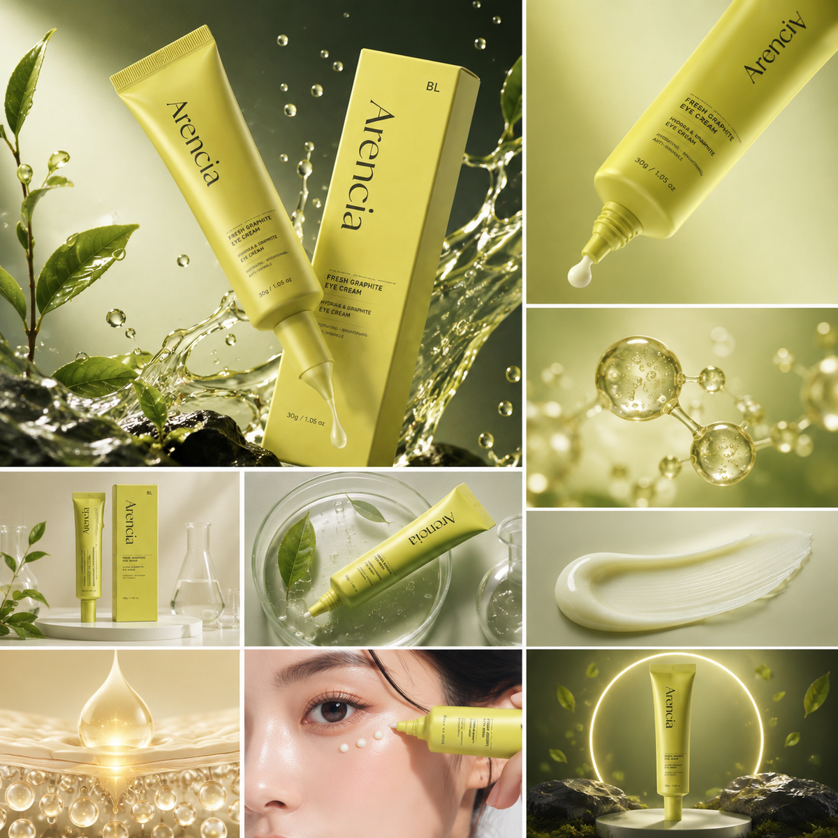 Arencia Fresh Green Eye Cream 30g
