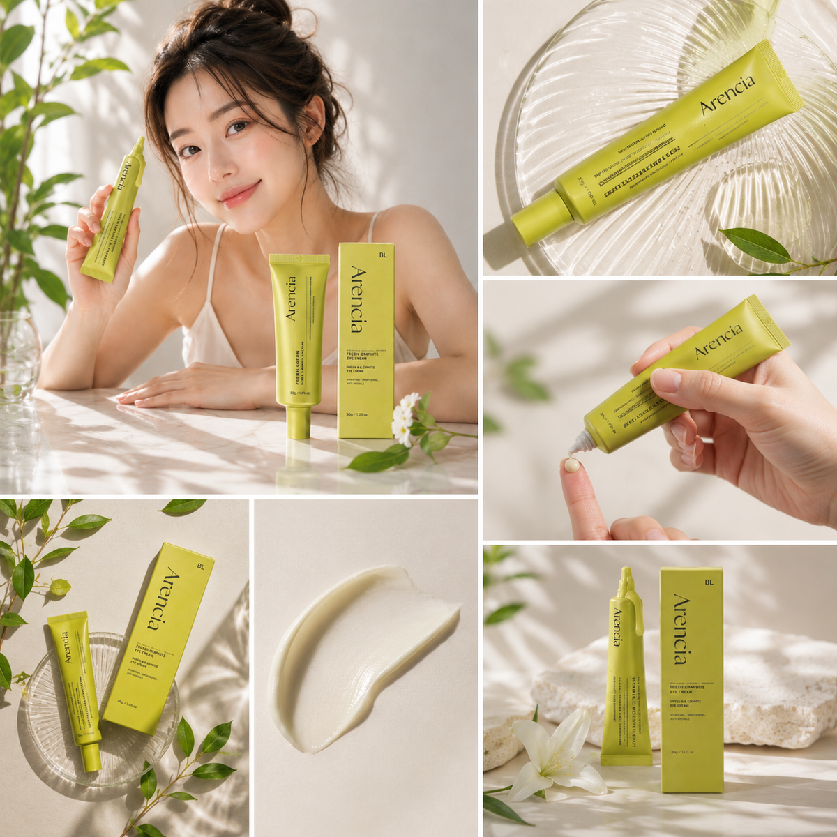 Arencia Fresh Green Eye Cream 30g