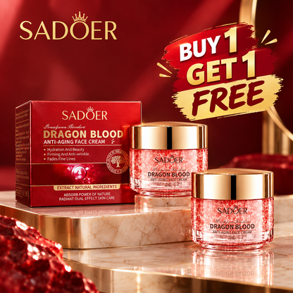 SADOER Dragon Blood Anti-Aging Face Cream – Buy 1 Get 1 Free